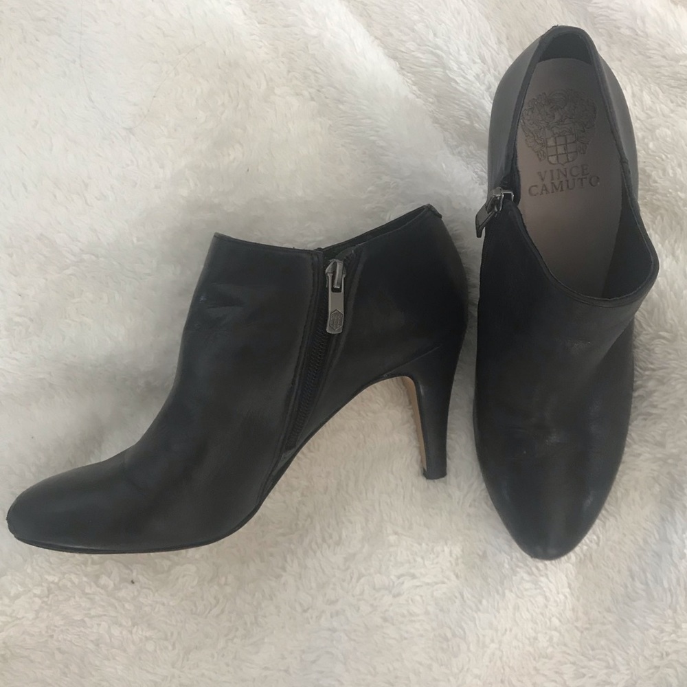 Vince Camuto booties - barely worn!